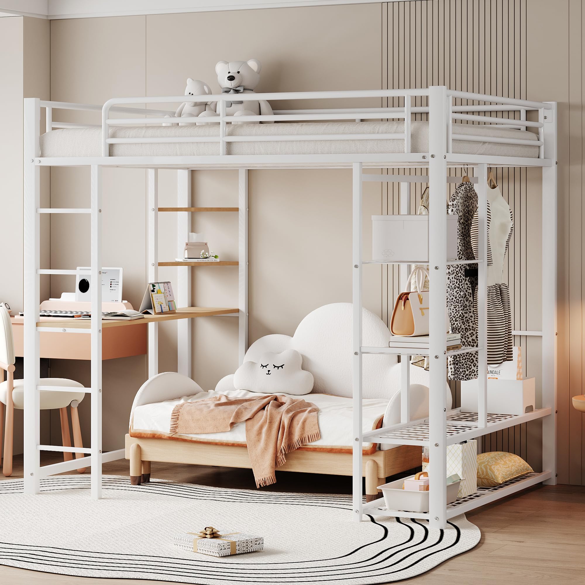 Letto Matrimoniale Soppalco Rising Prezzo Divano Letto Letto A