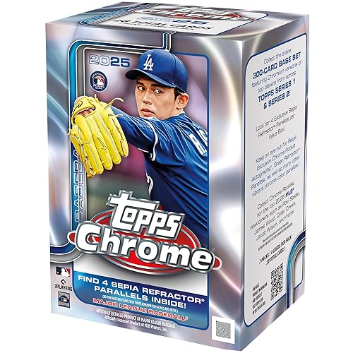 Topps 2025 Chrome Baseball - Factory Sealed - Value Box