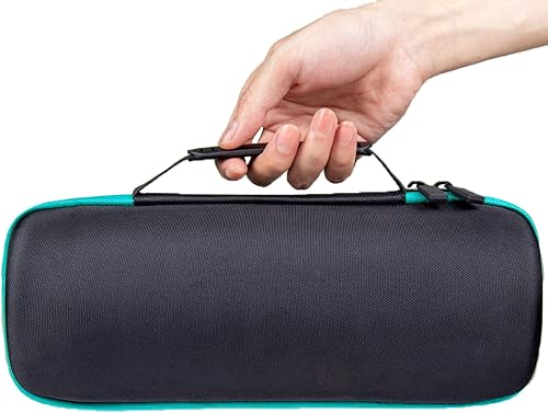 Miniatura 62 de co2CREA Funda de viaje rígida de repuesto para JBL Charge 4 / Reemplazo para altavoz Bluetooth impermeable JBL Charge 5 (negro y azul interior)