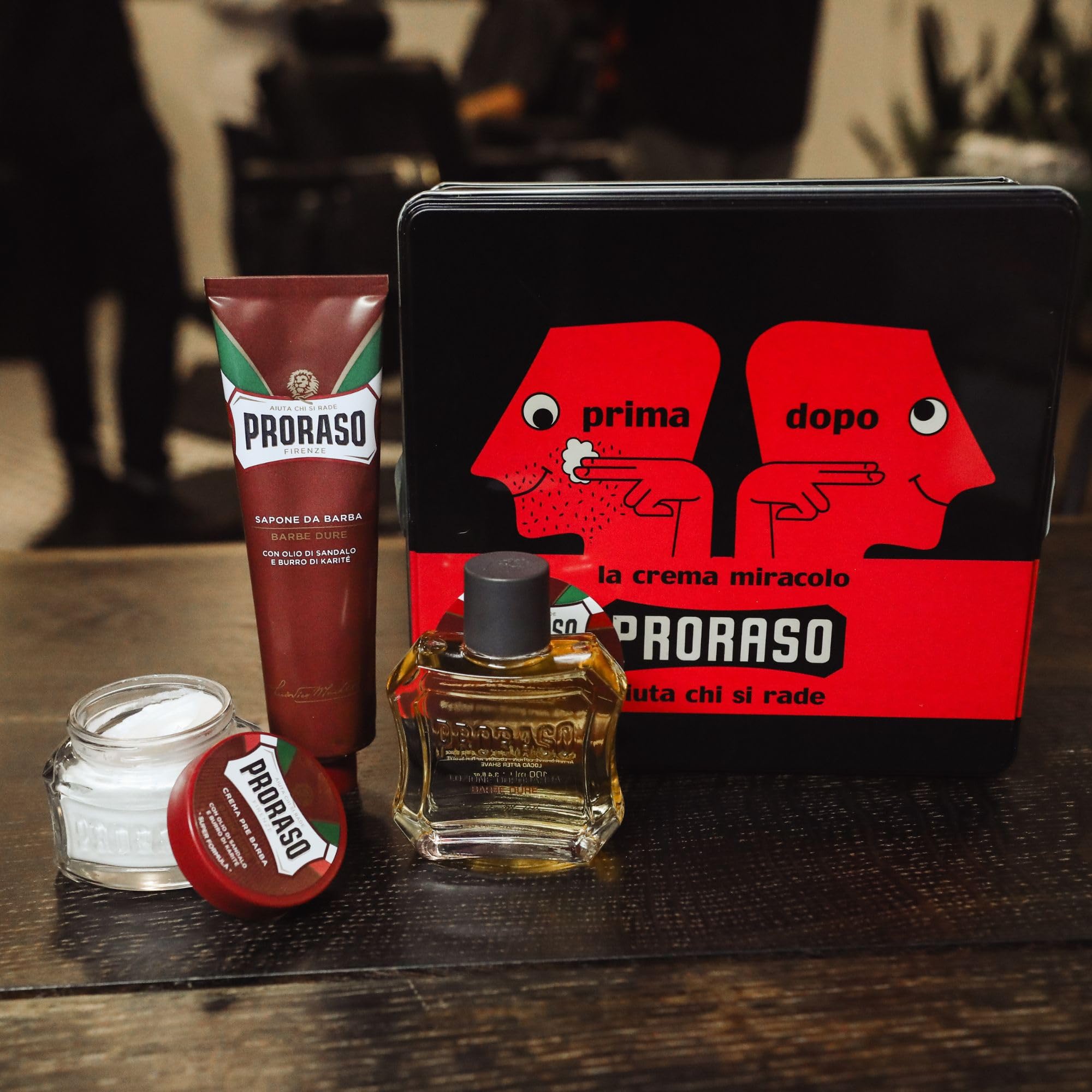 Proraso (Rote Linie) - Vintage Selection Primadopo X3 Bunt 3 Stück (1er Pack)