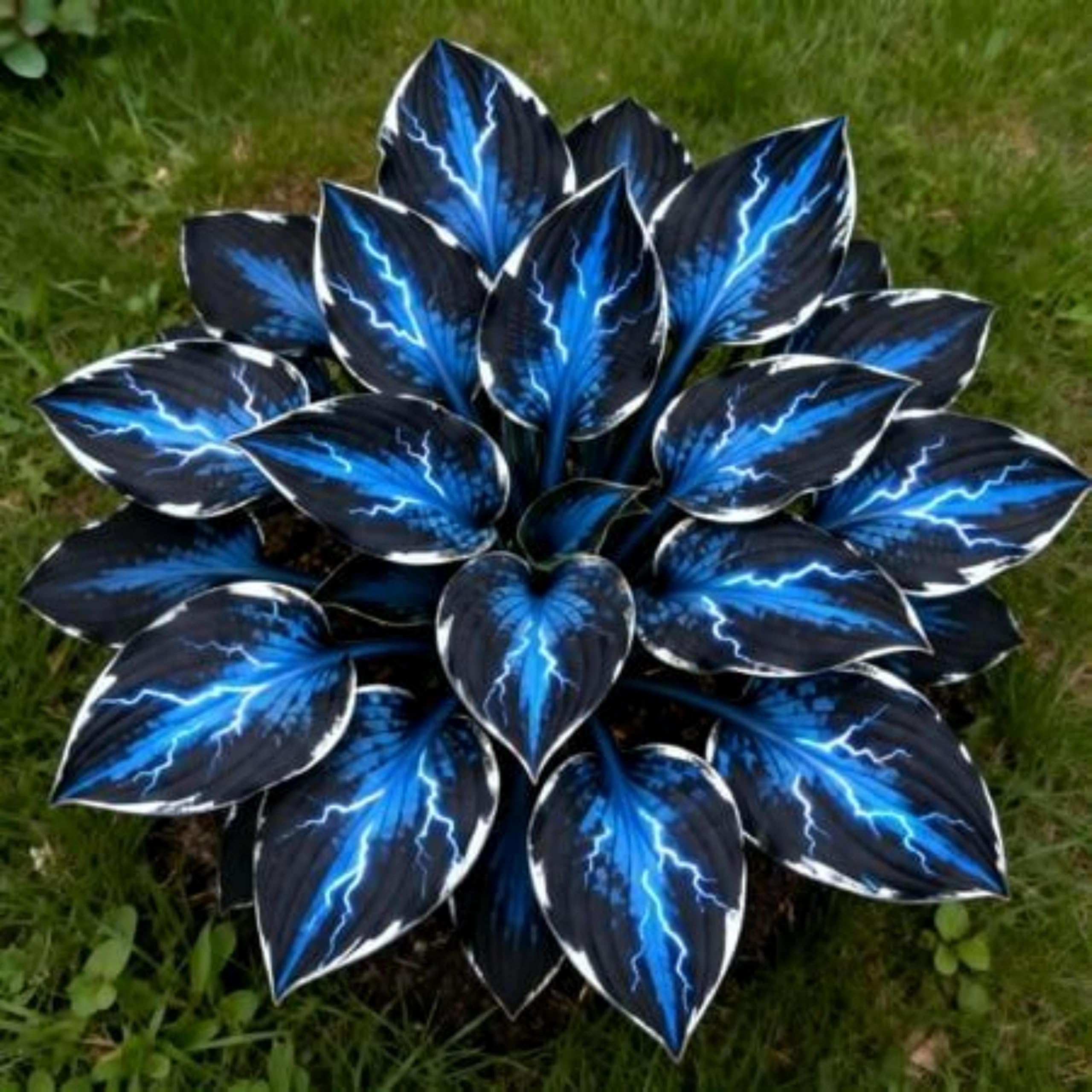 Hosta Plants for Sale, Ornamental Flowers, Easy to Maintain, Hosta Bulbs Live, No Watering Required, Hardy Perennial, Garden Decoration,-4bulbs-h