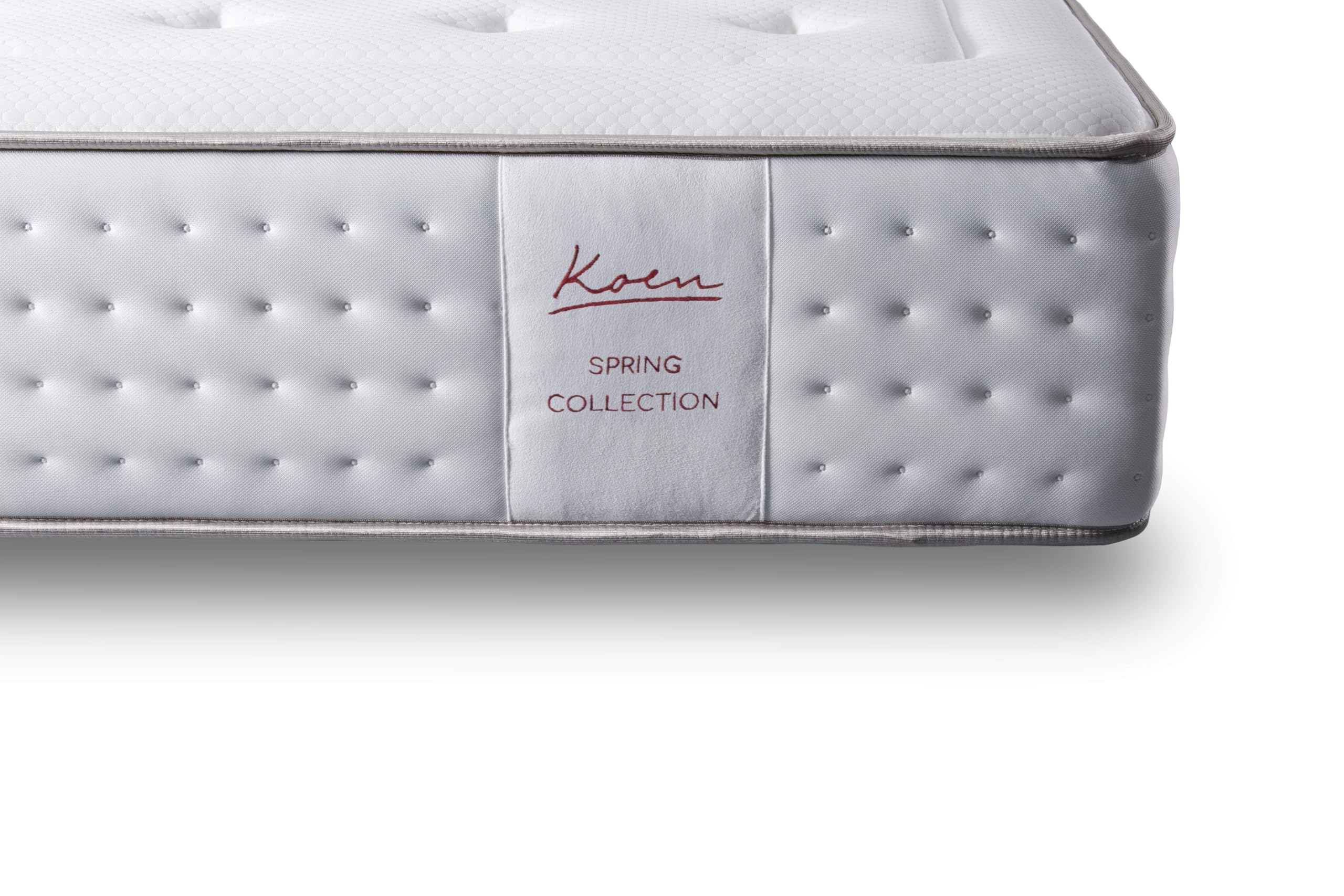 Colchón de muelles ensacados 135x190 cm Tardi - Altura +/- 30 cm - Firmeza Media/Alta - Tecnología híbrida con Espuma viscoelástica - Acogida progresiva y adaptabilidad única - 100% Transpirable