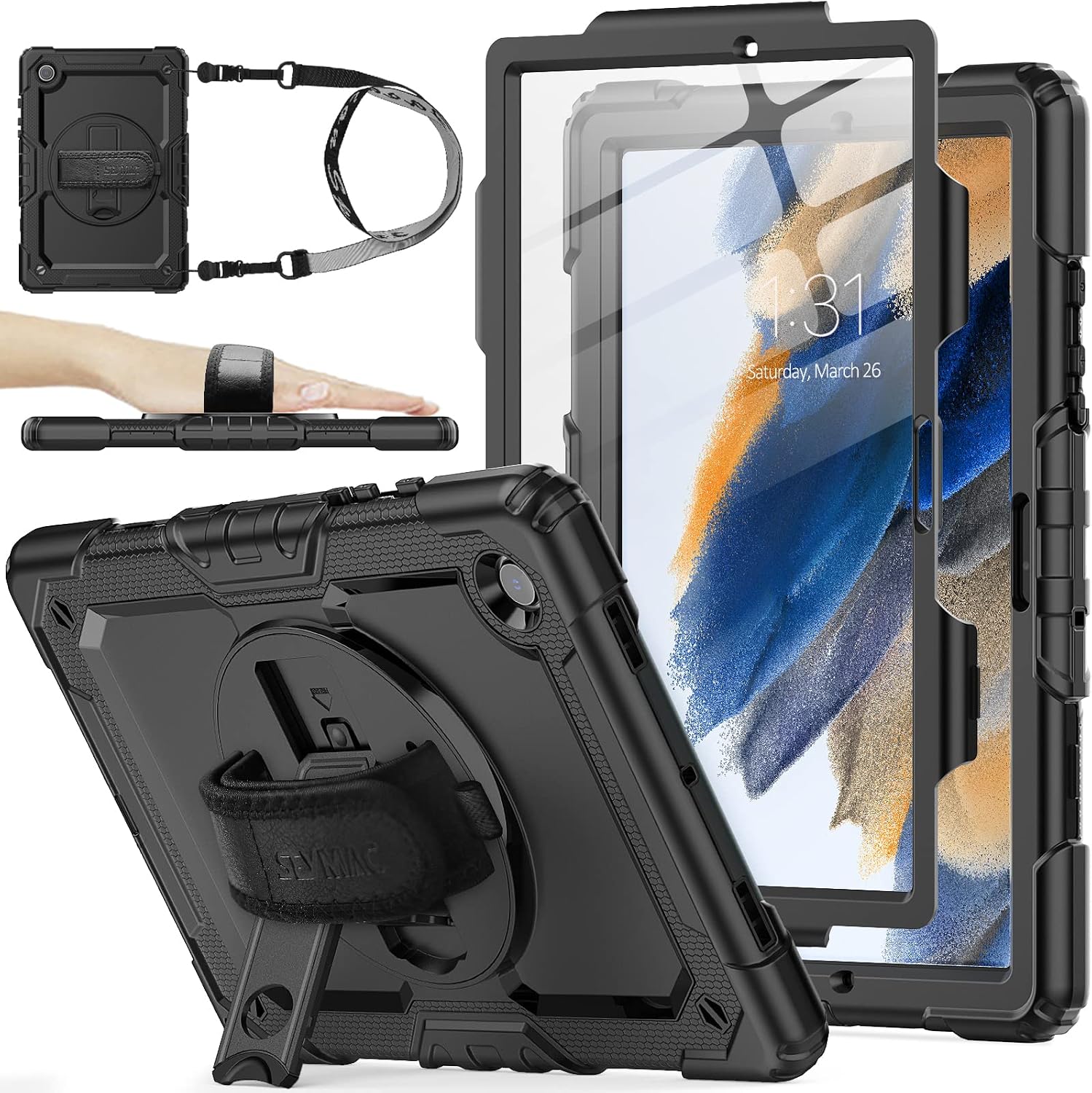 Seymac Stock Case for Samsung Galaxy Tab A8 - Thumbnail 3