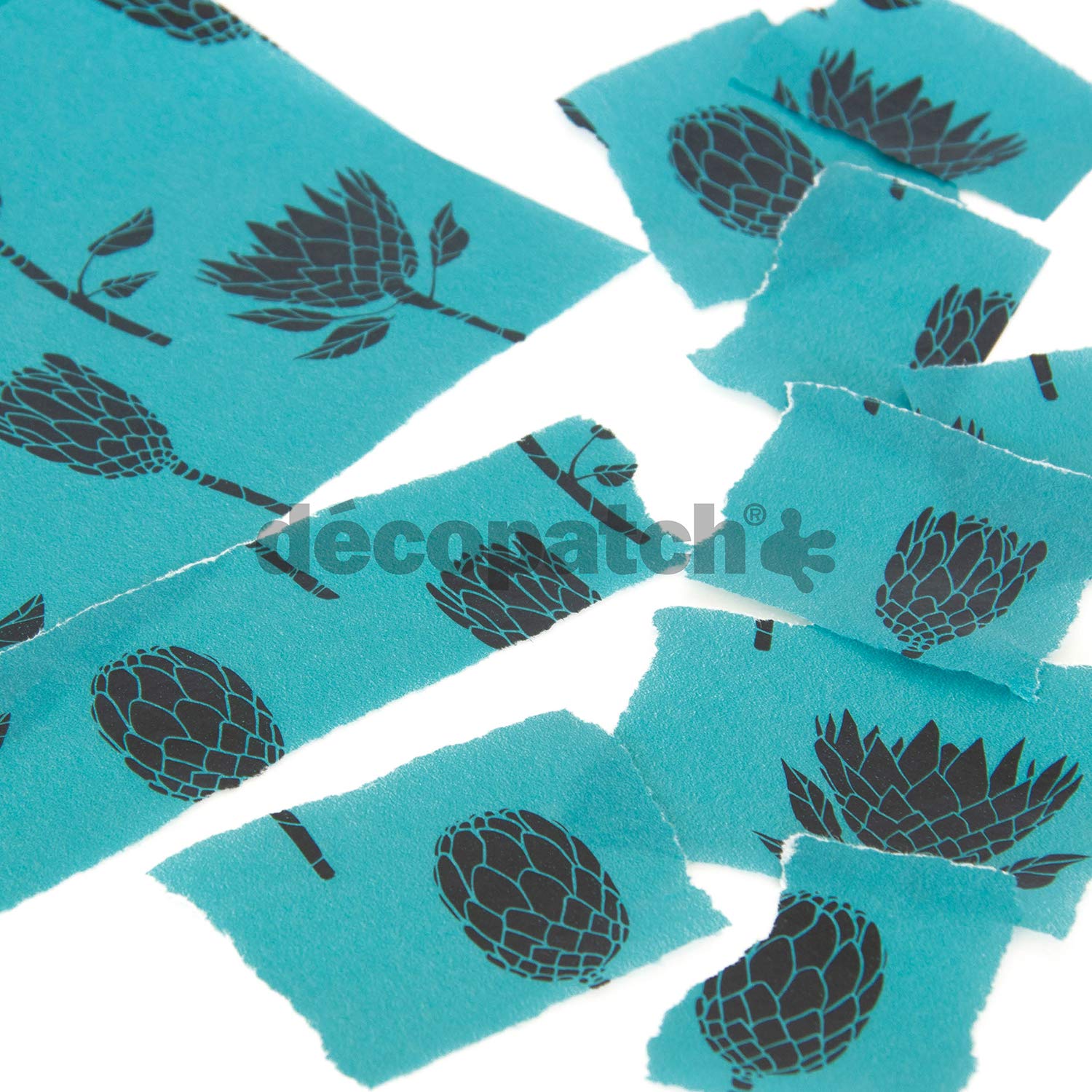 Carta Decopatch Vegetazione In Bocciolo – Pochette Da 20 Fogli 30x40 Cm – Carta Sottile Per Decoupage E Riciclo Creativo – Prodotto In Francia, Adatta A Tutte Le Superfici