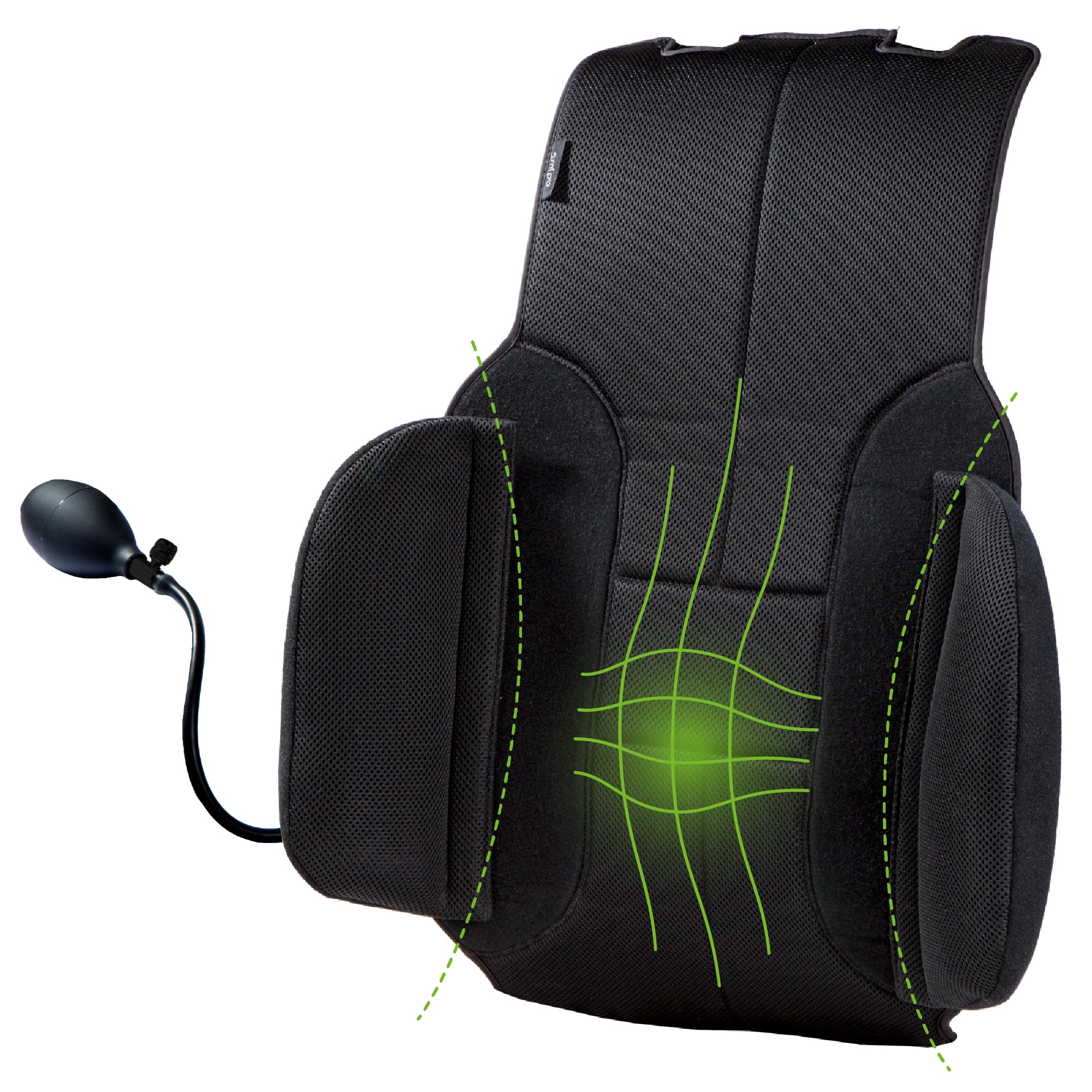 Coussin Lombaire Voiture ad'Just® Soutien Lombaire pneumatique - Main Image