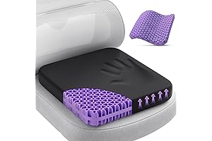 TushGuard Gel Seat Cushion for Pressure Relief