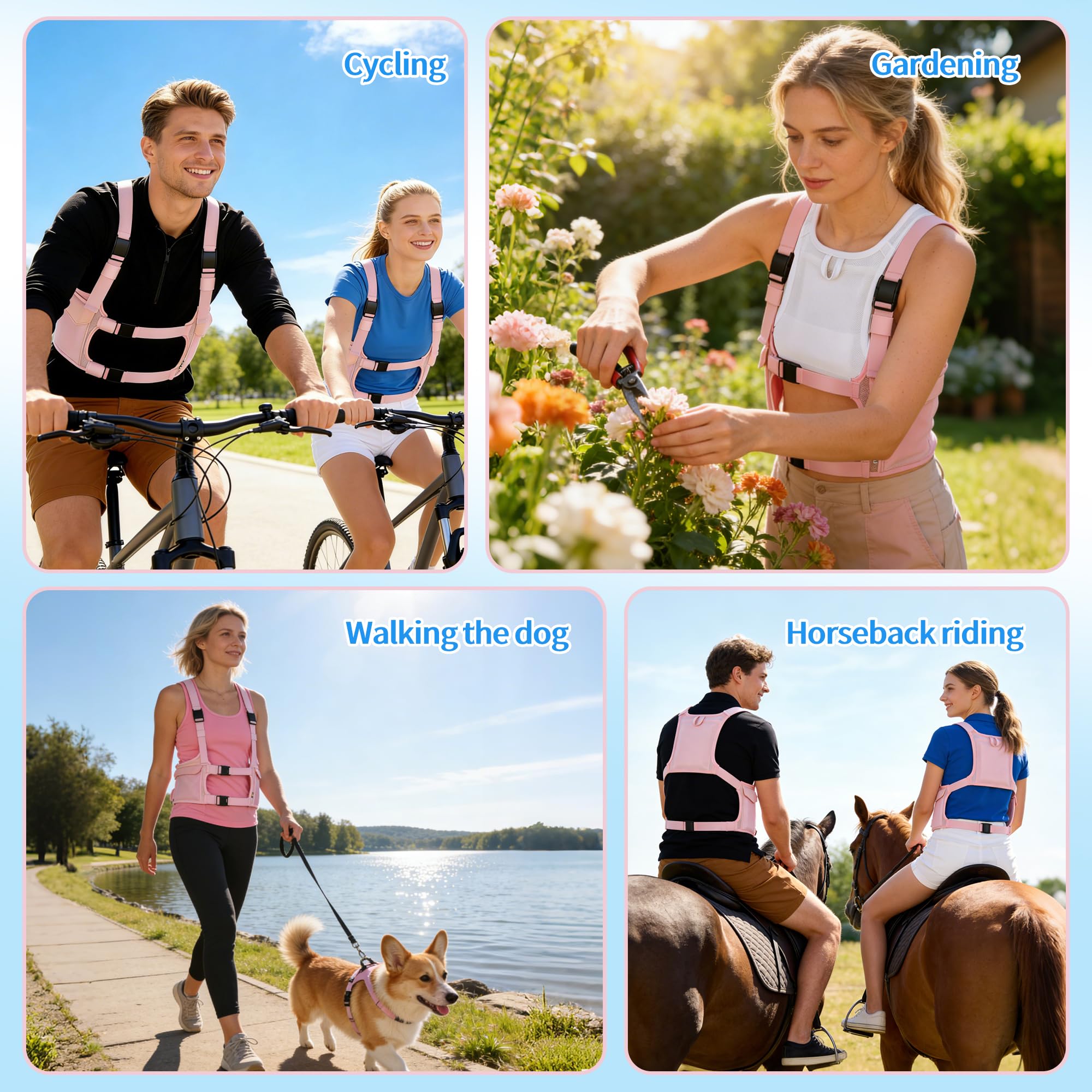 Kühlweste für Frauen: Verstellbare leichte Eisweste – Hergestellt aus temperaturgeregeltem Material in Luftfahrtqualität Sommer-Essentials Geeignet für Garten Outdoor Reisen Sport Geschenke für Frauen