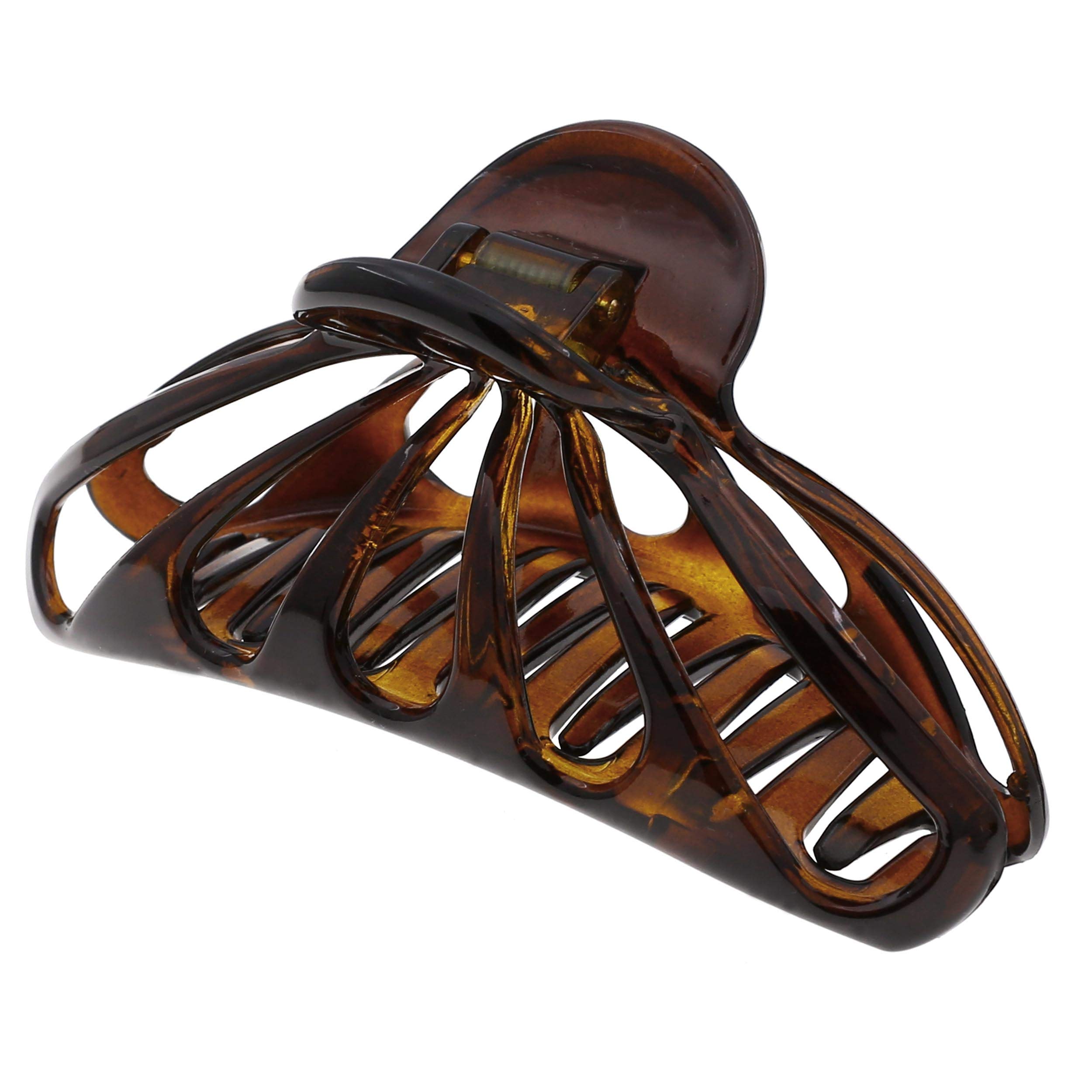 Large French Hair Claw Clip for Thick Curly Wavy Hair Durable Strong Grip Amazon.com : Camila Paris CP1573 French Hair Clip for Women  main image 4