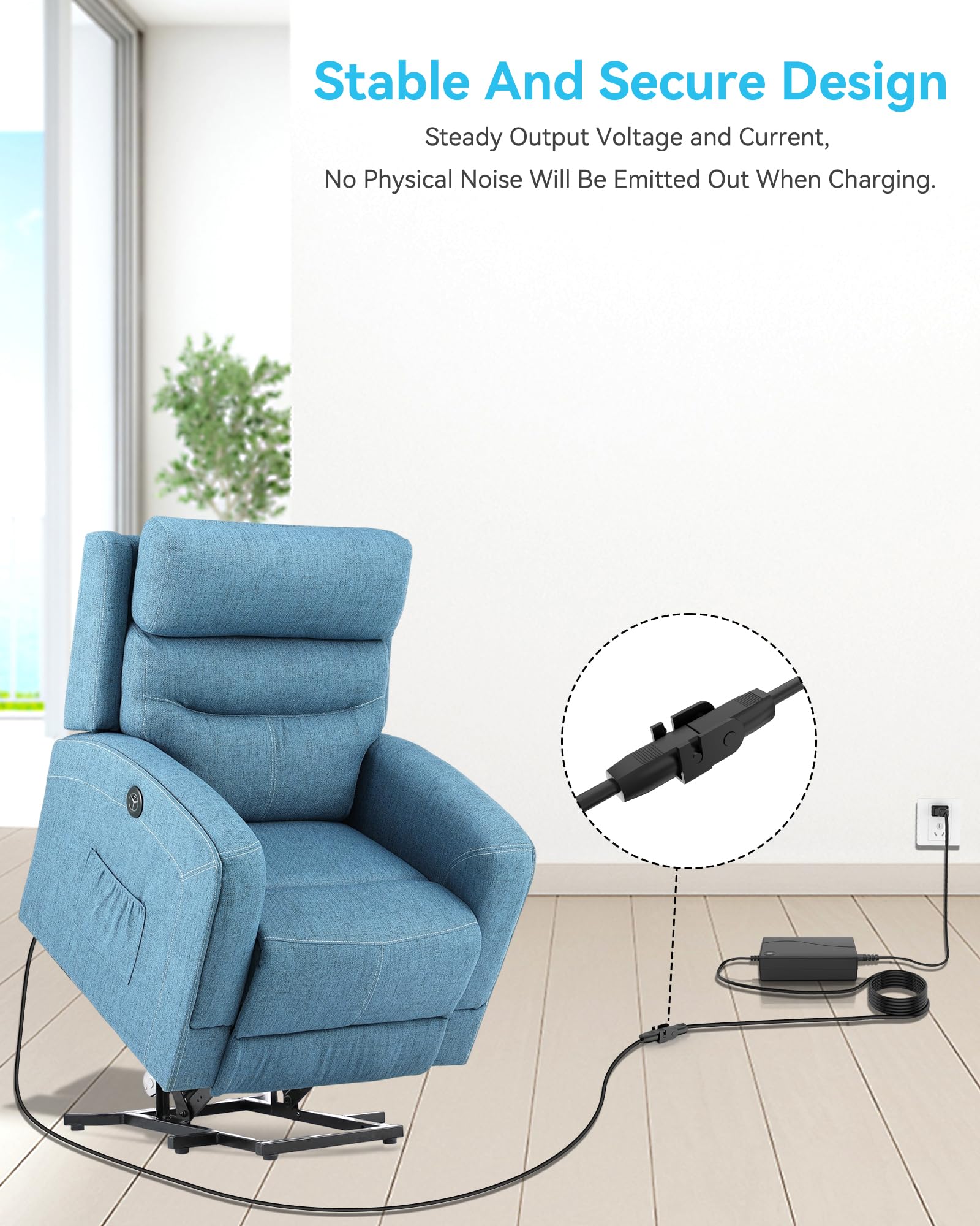 Universal Recliner Adapter Universal Power Cord For Wall Plug-in ...