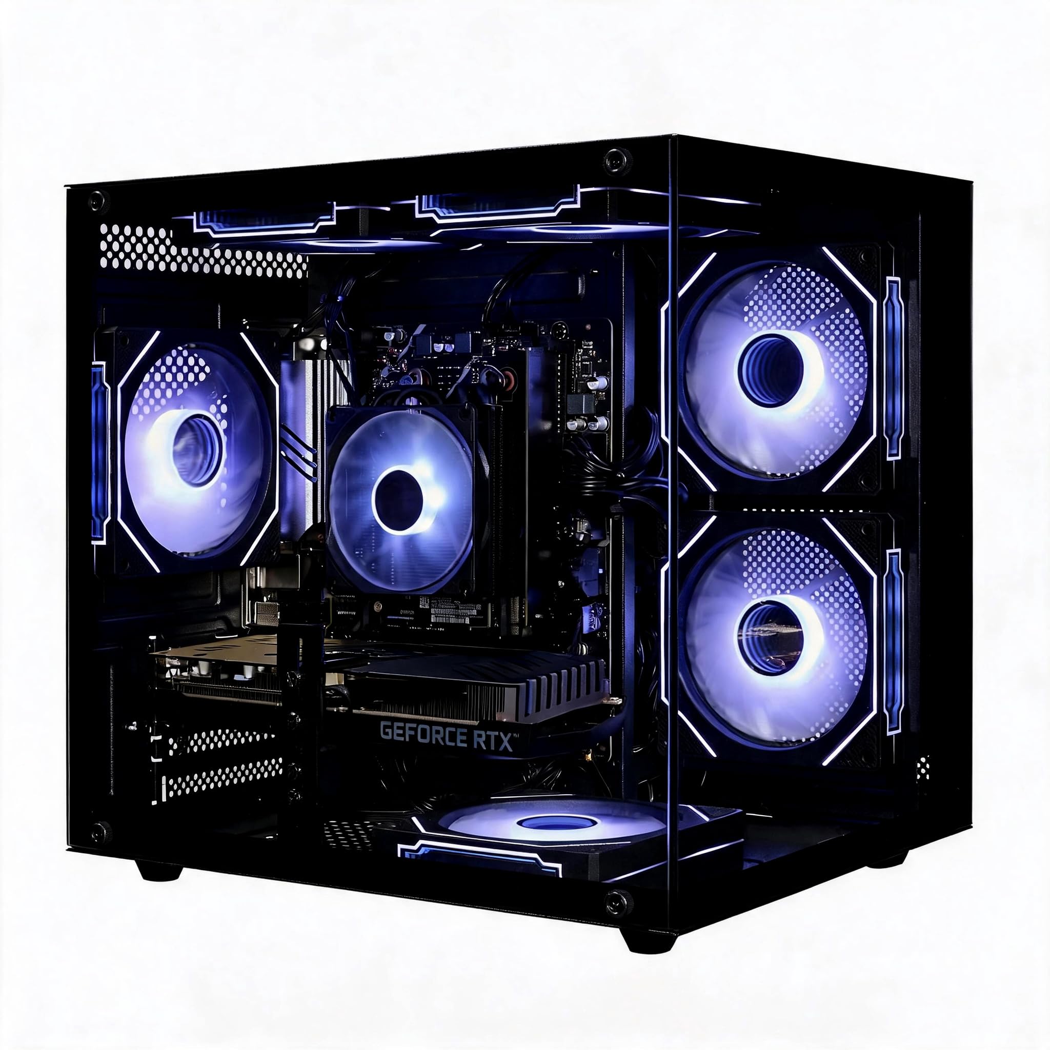 Olialia Gaming PC, RTX 3060 Ti 8GB, AMD Ryzen 5 5500, 16GB RAM, 512GB SSD