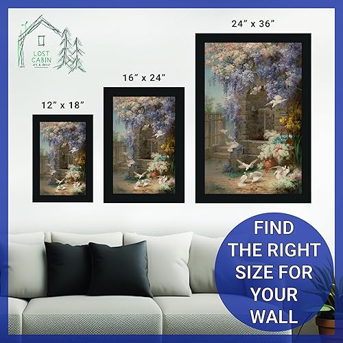 Miniatura 6 de Lost Cabin Spring 1896 por Eugene Bidau  Impresión sin marco  Reproducción de pinturas de obras de arte finas  Póster decorativo enmarcado para