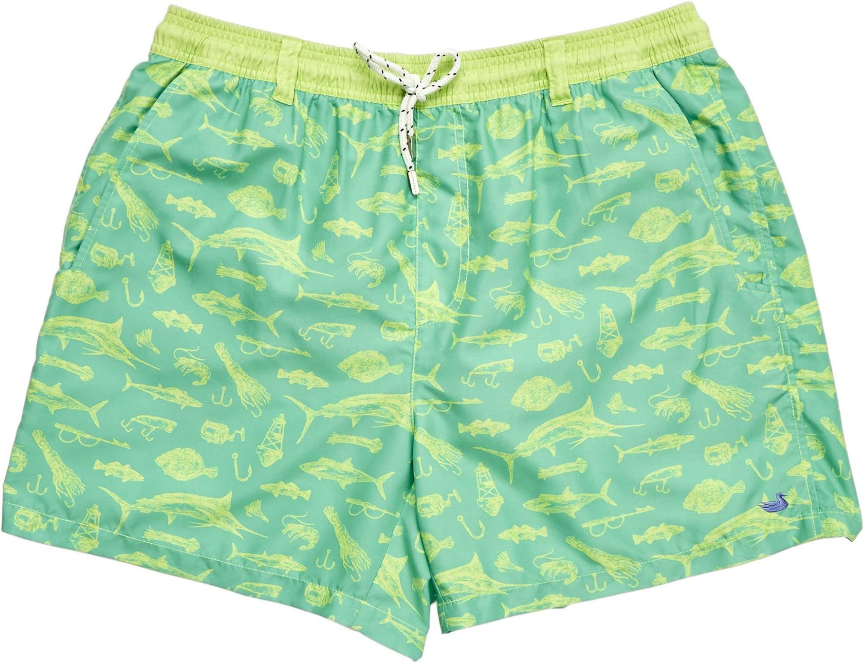 Southern MarshDockside Swim Trunk - Offshore