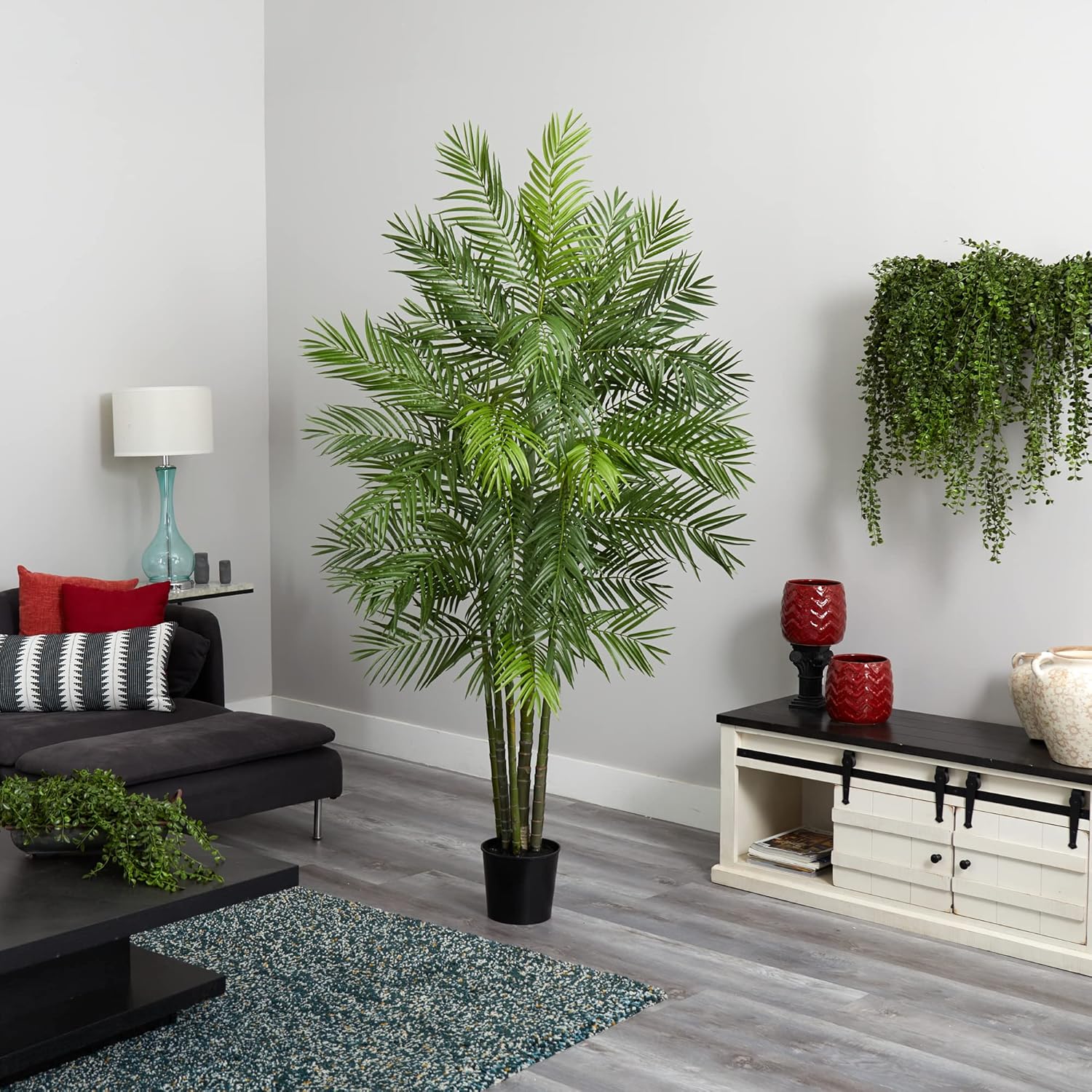 Nearly Natural 6ft. Areca Palm Silk Tree