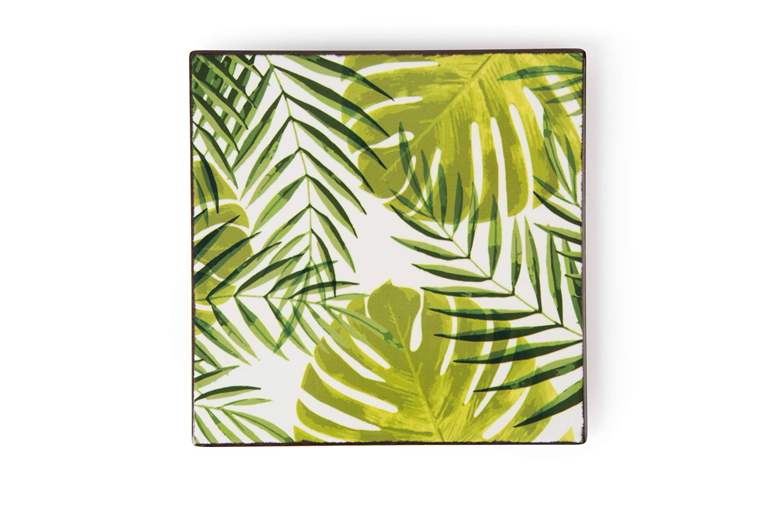 Excelsa Foliage Trivet, Ceramic and Cork
