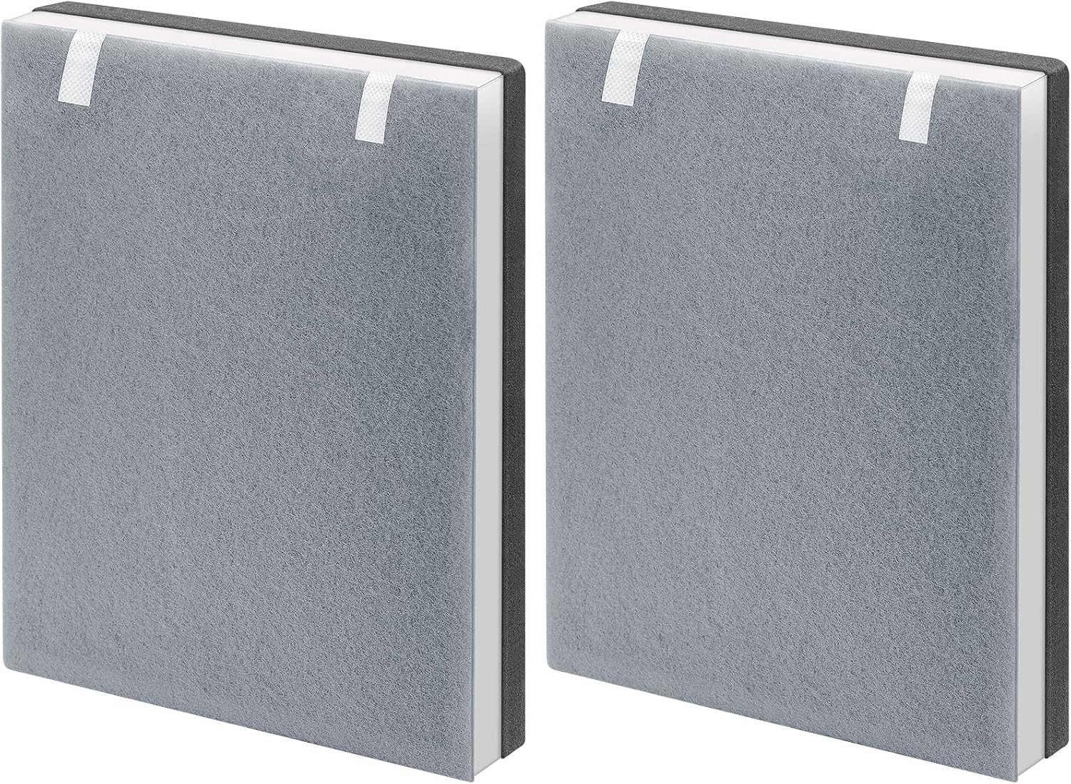 2 Pack Vital 100 True HEPA Replacement Filter Compatible with LEVOIT Vital 100 Air Purifier, H13 True HEPA and High-Efficiency Activated Carbon Filter Set, Part Number Vital 100-RF