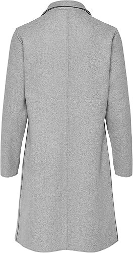 ONLY Chaqueta de mujer 15213300 Light Grey Melange Xs - 4