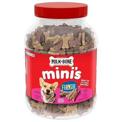Milk-Bone Mini's Flavor Snacks Dog Treats, 36 Ounce