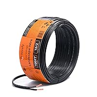 Vista 17 de Wirefy Alambre de cobre para iluminación de paisaje de bajo voltaje 12/2, entierro directo al aire libre, calibre 12, 2 conductores de 250 pies