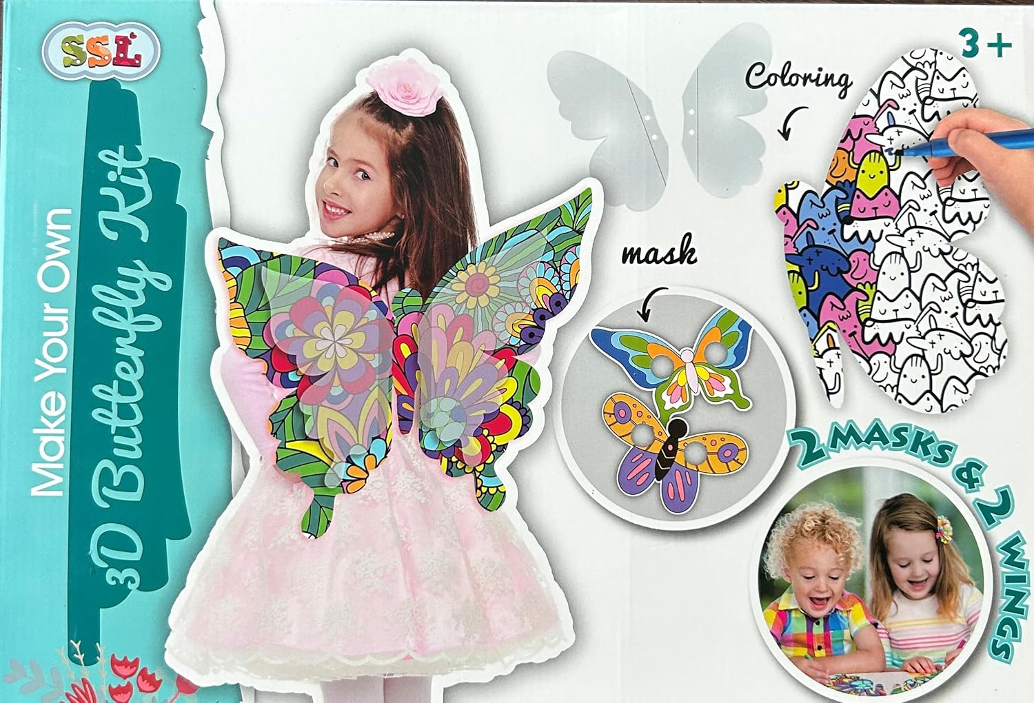 DMYOHO Girls Toys and Arts & Crafts for Kids Gifts for 3