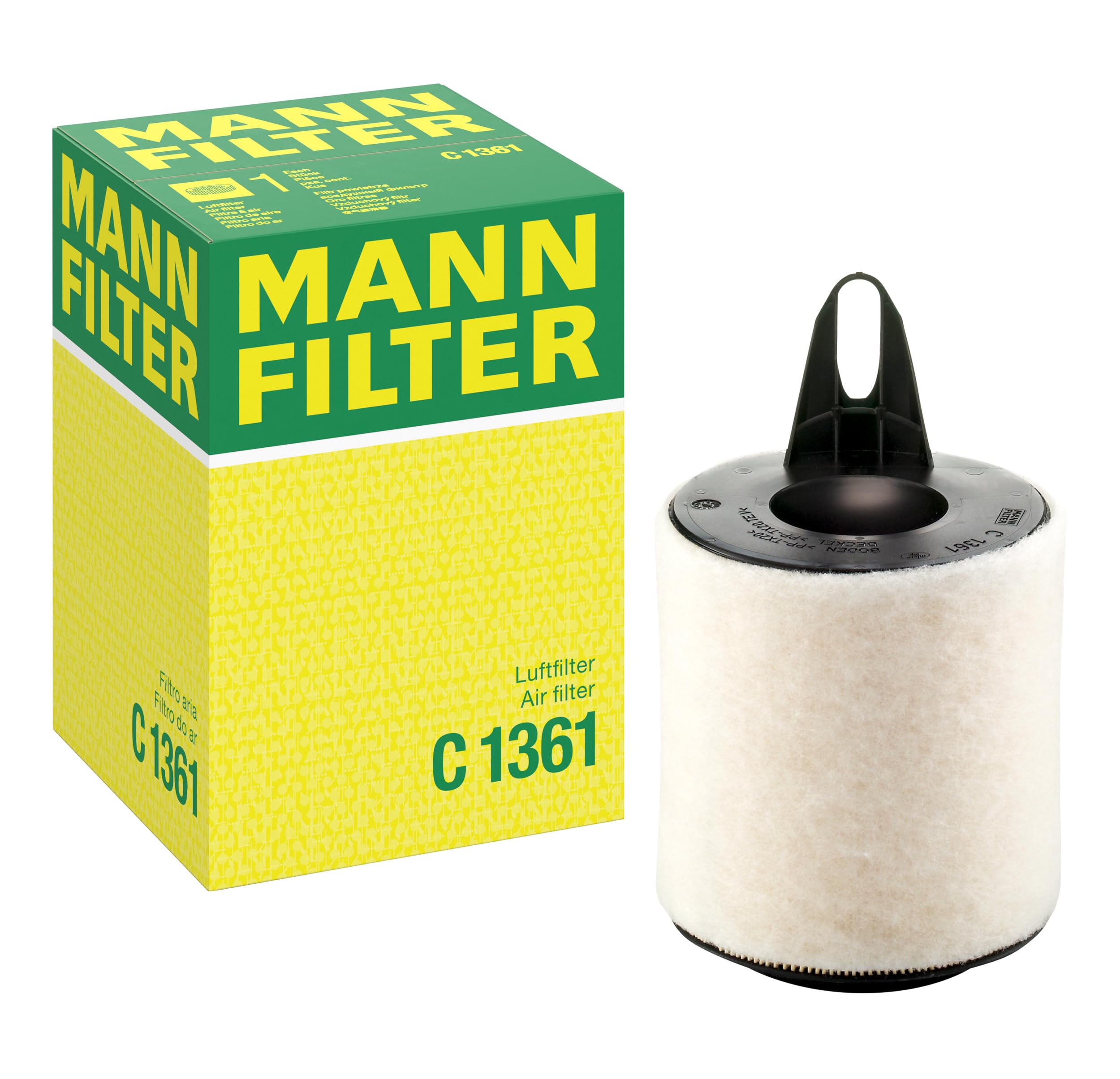MANN-FILTER C 1361 Air Filter - for Cars + Transporters