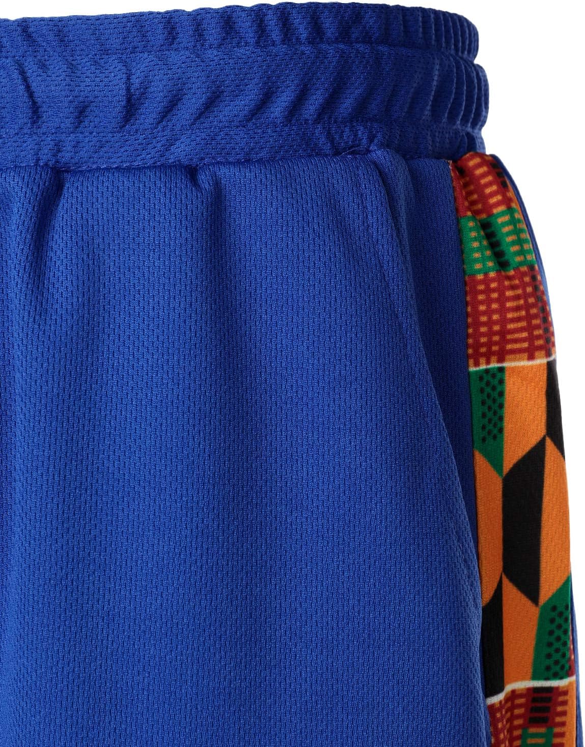 LucMatton Men's Summer 2 Piece African Pattern Printed T-Shirt and Shorts Set Sports Mesh Tracksuit Dashiki Outfits