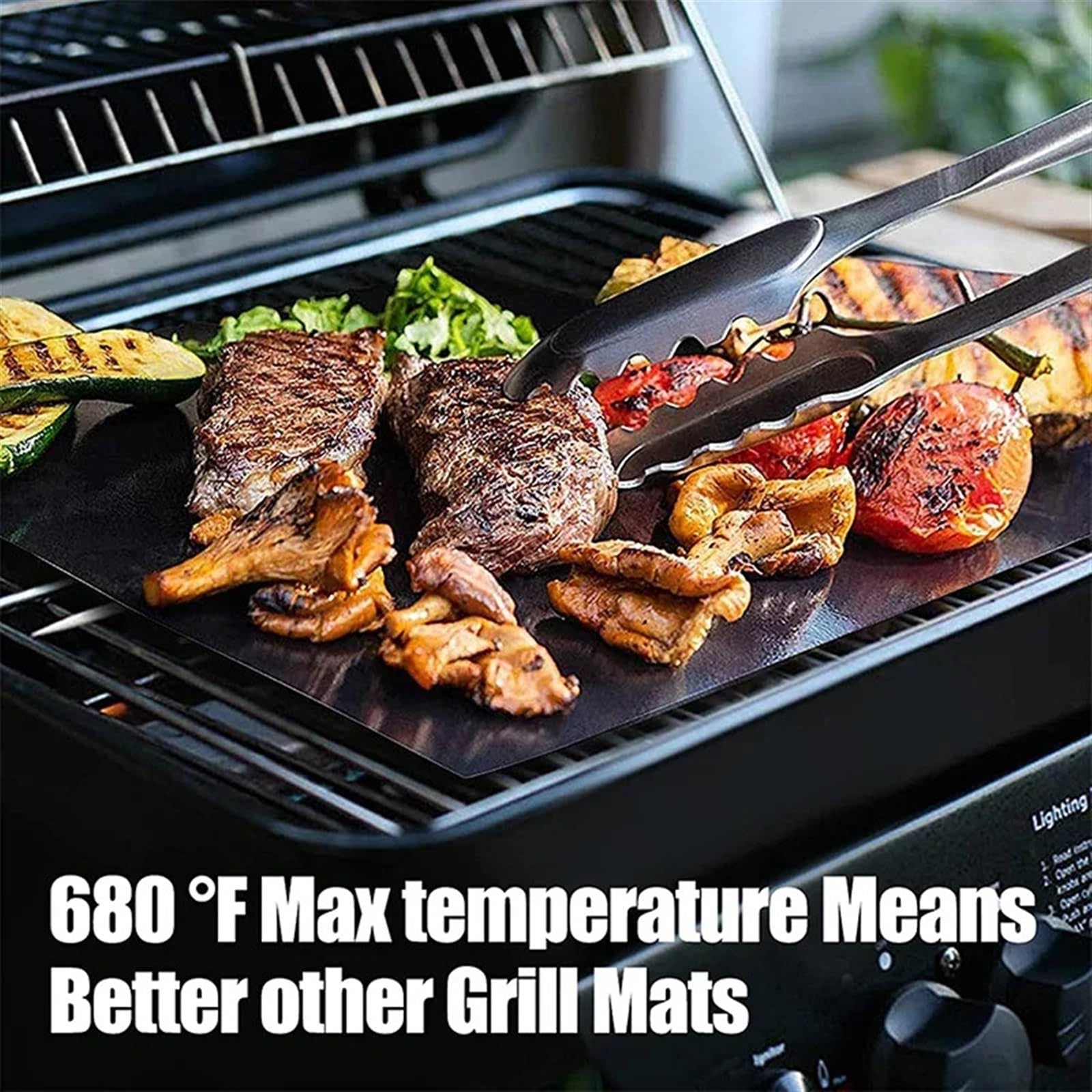 15 PACK Antihaft BBQ Grill Matte Wiederverwendbare Back Outdoor Picknick Kochen Werkzeuge Grillen Blatt 40 * 33 cm(15PACK)