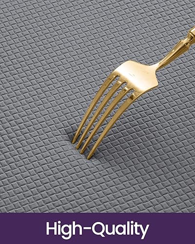 Miniatura 7 de DEXI Alfombra de cocina anti-fatiga, antideslizante, acolchada, cómoda, de pie, impermeable y a prueba de aceite, fácil de limpiar, 79 x 17