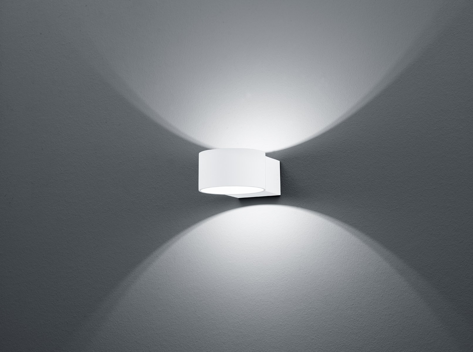 Trio Leuchten LED Wandleuchte Lacapo 223410131, Metall weiß matt, 1x 4.3 Watt