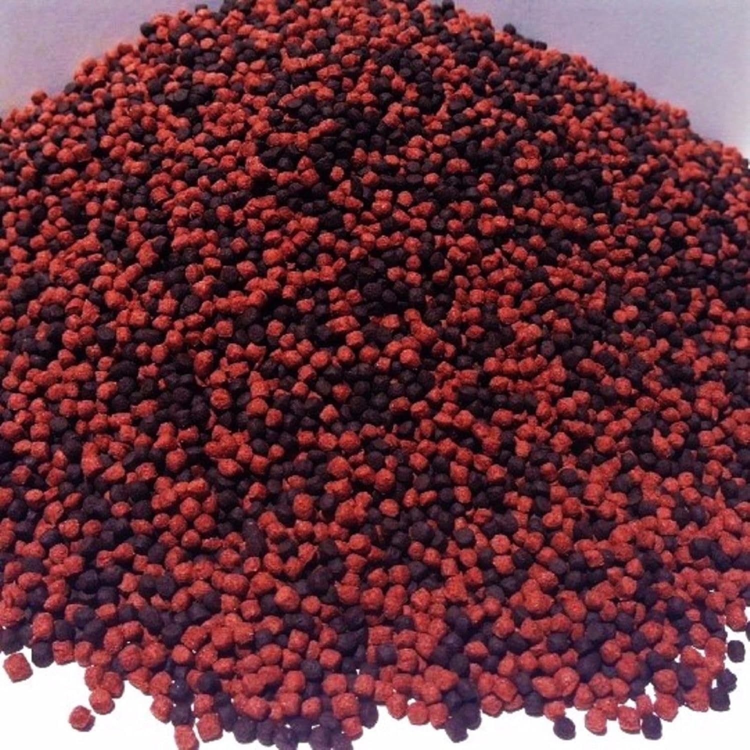 Aquatic Foods Inc. Gourmet Blend of 3mm-1/8 California Blackworm & Beef Heart Floating Pellets for Discus, Oscars, Cichlids, All Tropical Fish. GB-615-2-lbs