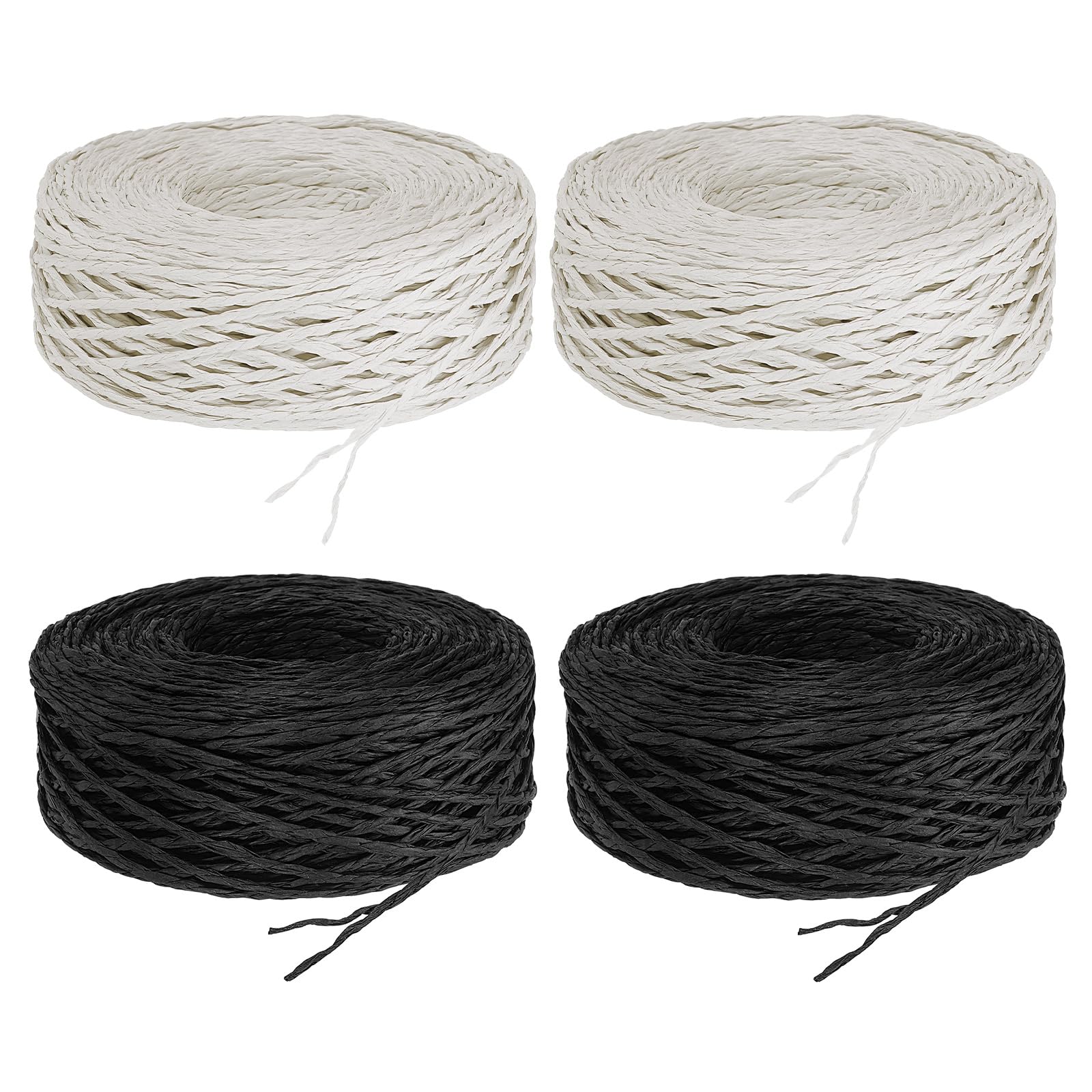 PATIKIL 1312 Feet Raffia Ribbon