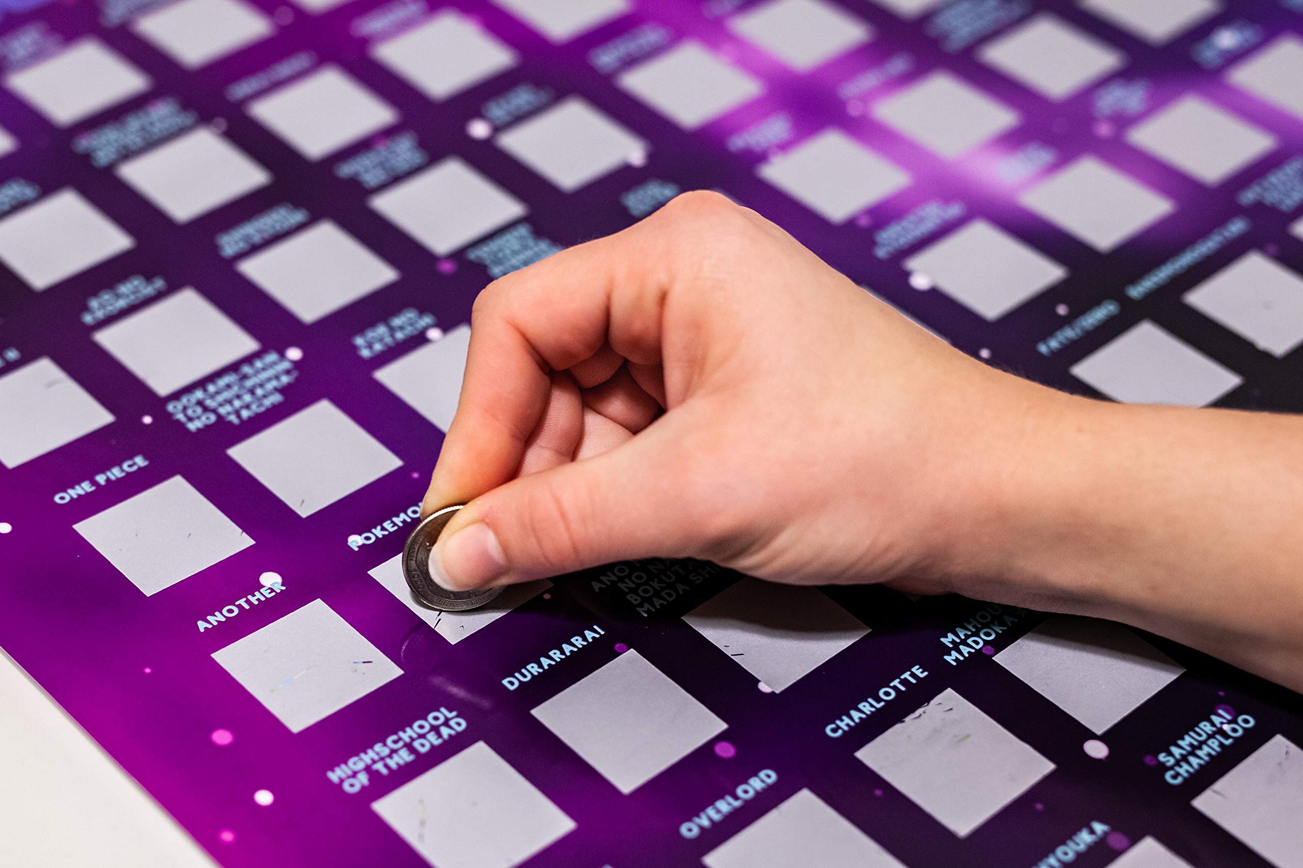 Top 100 Anime Bucket List Scratch Off Poster 18 x24 Buy Online In top-100-anime-bucket-list-scratch-off-poster-18-x24-buy-online-in