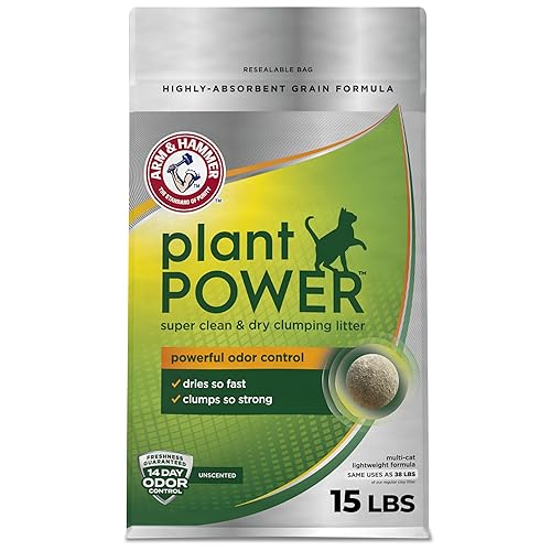 ARM & Hammer Plant Power Lightweight Plant-Based Clumping Cat Litter