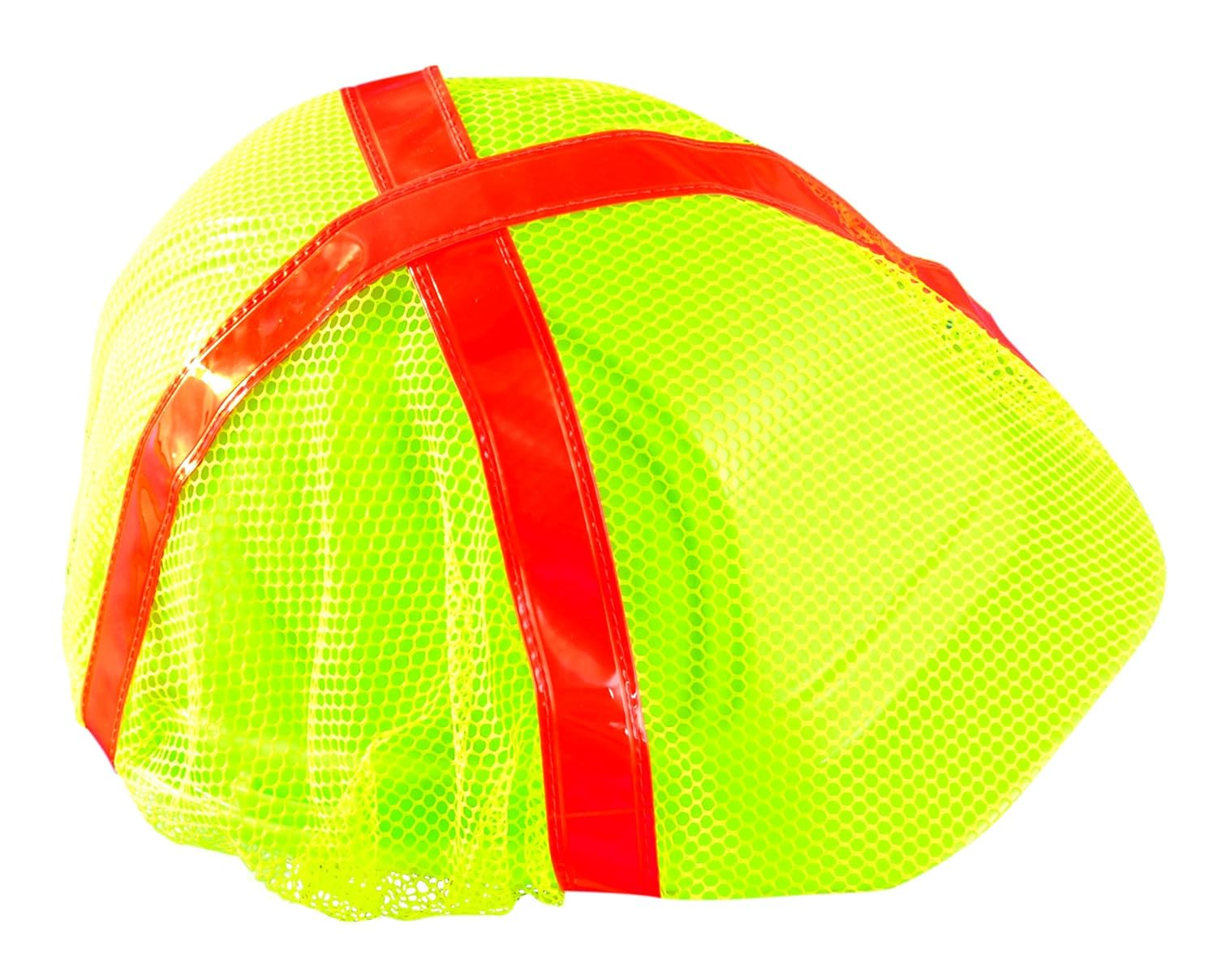 Occunomix V896RY High Visibility Regular Brim Hard Hat Cover, Yellow