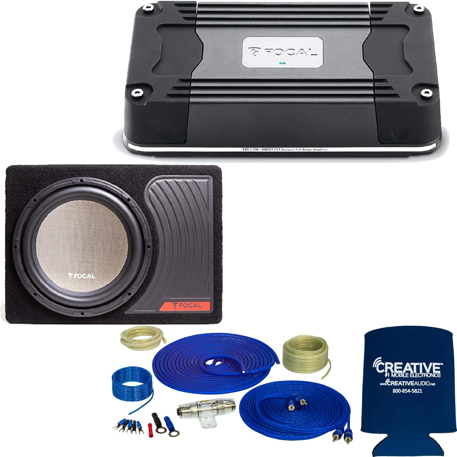 Focal FDS2.350 2Channel Amplifier + AccessUniversal12 12