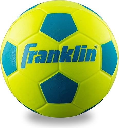 Miniatura 7 de Franklin Sports Pelota de fútbol de espuma para niños, mini pelota de fútbol juvenil de espuma suave, pelota de fútbol de juguete para interiores y