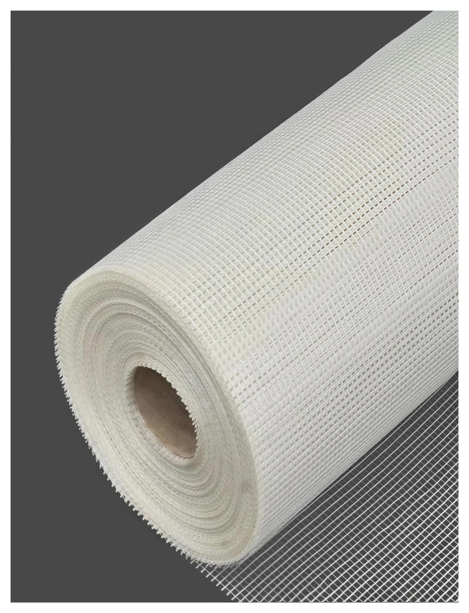 Rotolo di rete in fibra di vetro per intonaco, supporto per pareti e tetti resistente alle crepe, supporto impermeabile in stucco
