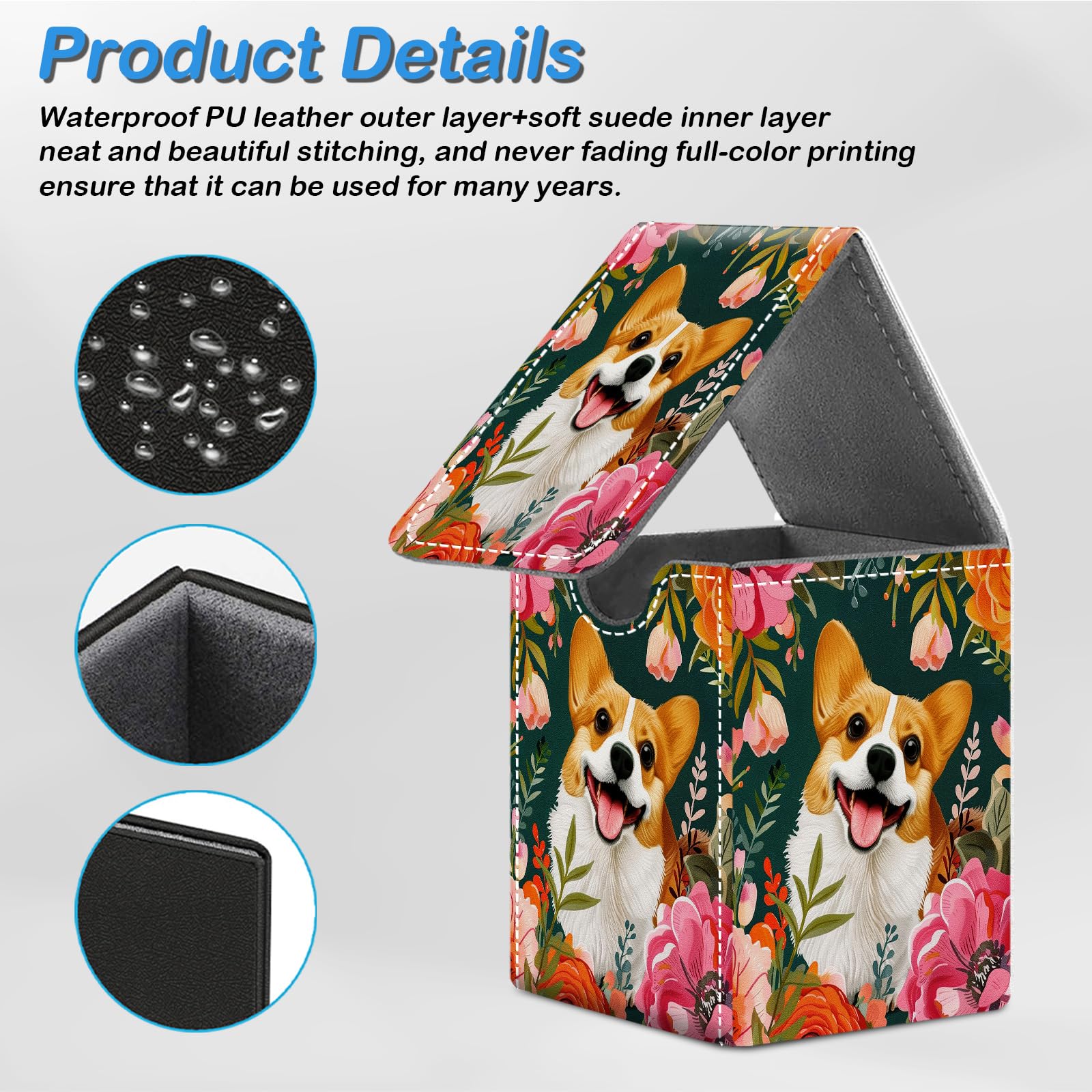 Amazon.com: CAPAUNVDA Card Deck Box for MTG Commander Trading