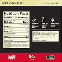 Vista 240 de Optimum Nutrition Gold Standard - Proteína en polvo de 100% suero de leche, sabor rollo de canela, 2 libras (paquete de 1) (el embalaje puede variar)
