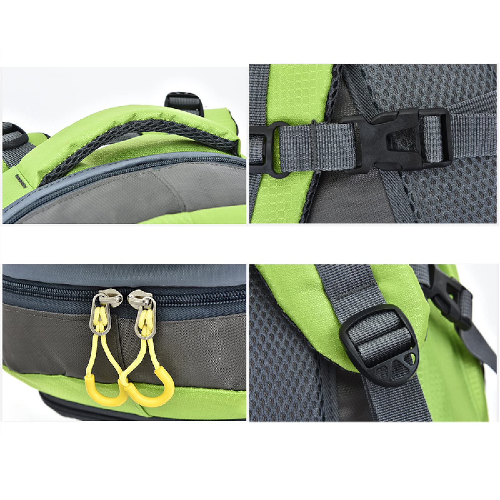 Zaino da escursionismo da uomo da 50 litri Zaino da alpinismo da viaggio Zaino da scuola Borsa sportiva Zaino da campeggio