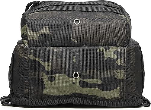 Miniatura 6 de ATBP Pequeño bolso táctico de la honda para los hombres con la funda militar EDC bolso de hombro CCW Crossbody bolsa 7 litros, Verde militar