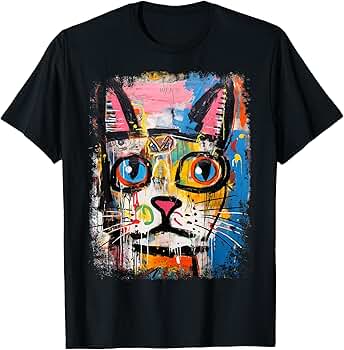 Amazon.com: RTUZ Cat Hip Hop Y2K Vintage Retro Hipster Edgy
