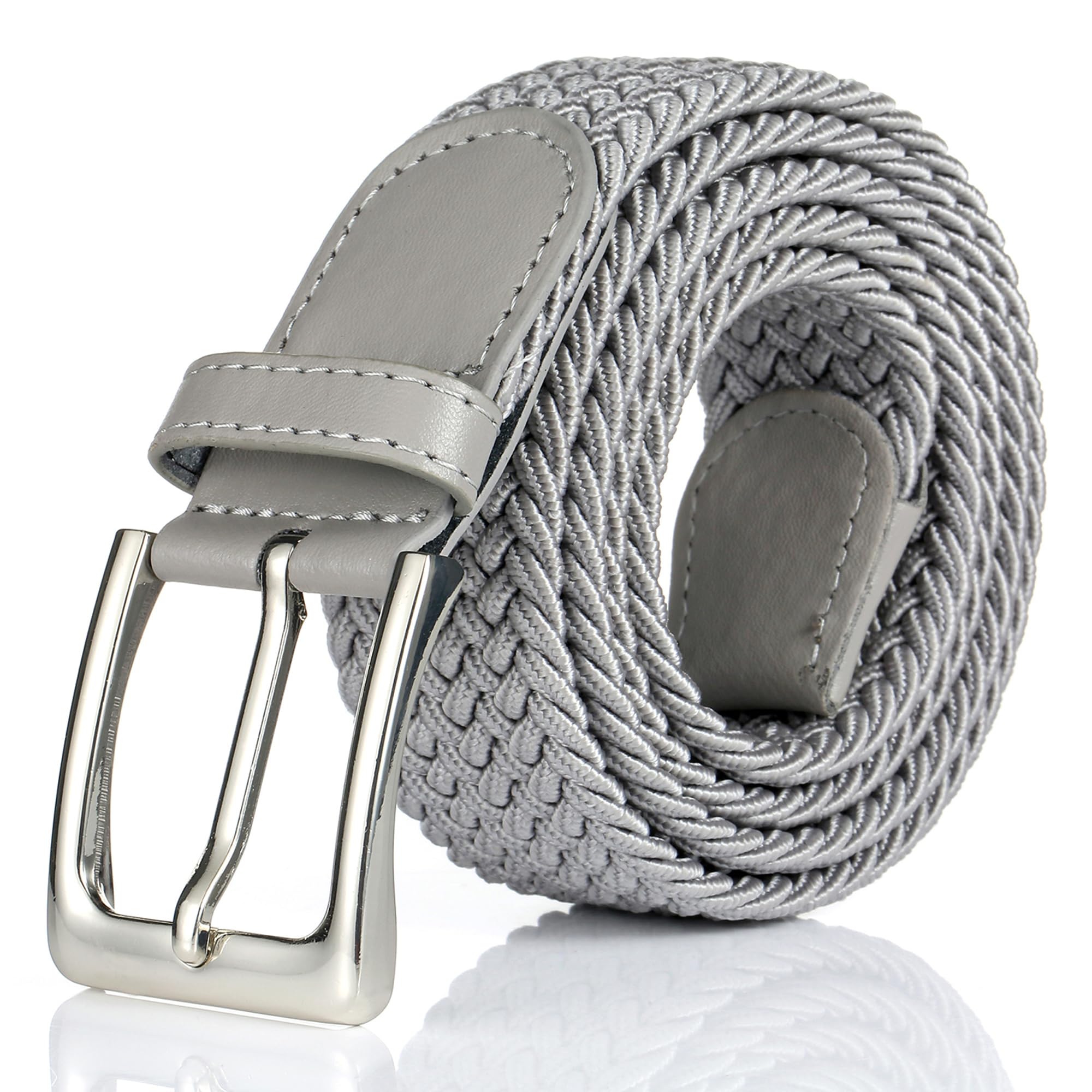 Elastic Braided Golf Belt for Men &amp; Women 1 3/8"
