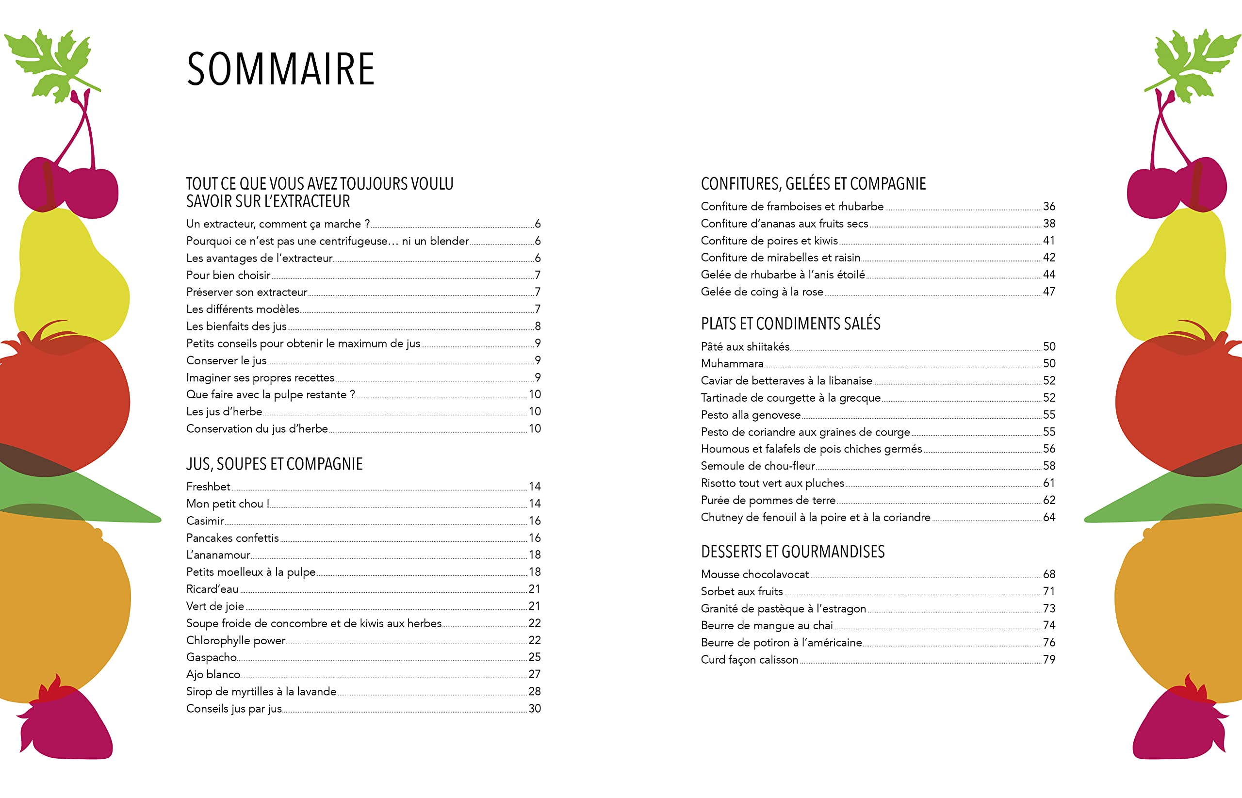 Mes recettes créatives à l'extracteur - Jus, confitures, tartinades et gourmandises