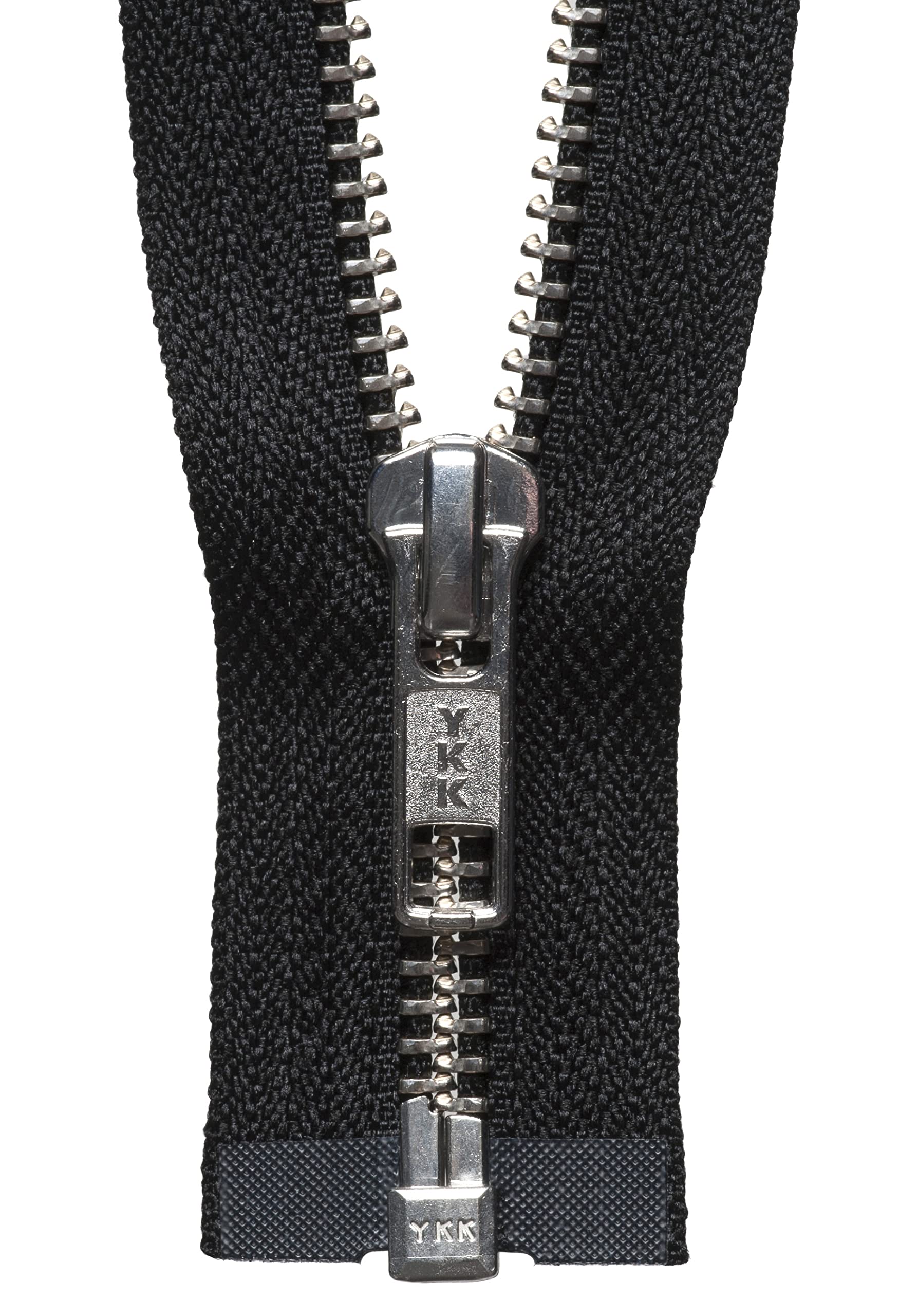 YKK Open Ended Zip, No. 580 Black, 66 cm Length