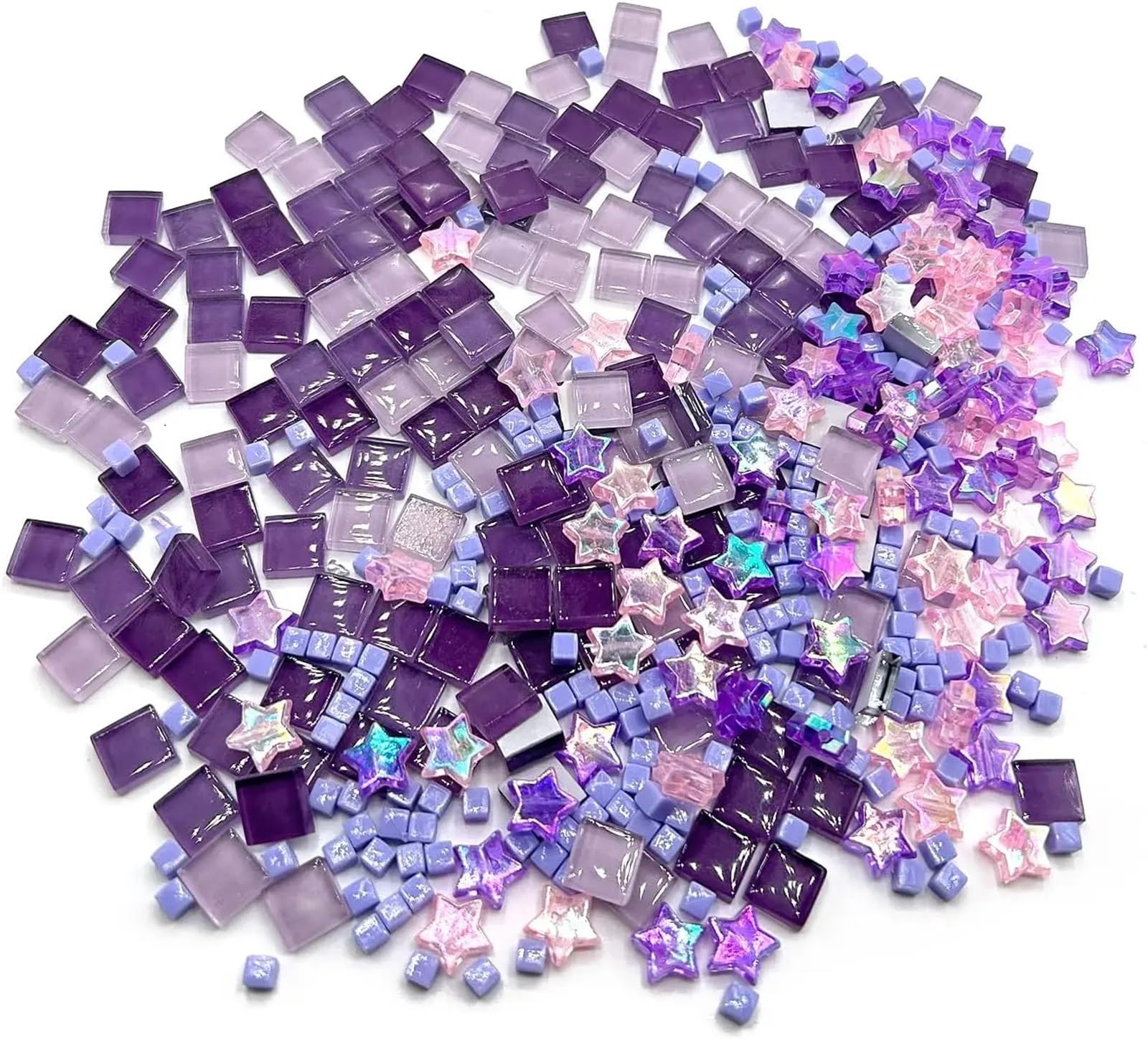 Mosaico de cristal fácil de aplicar para decoración de pared y manualidades en casa