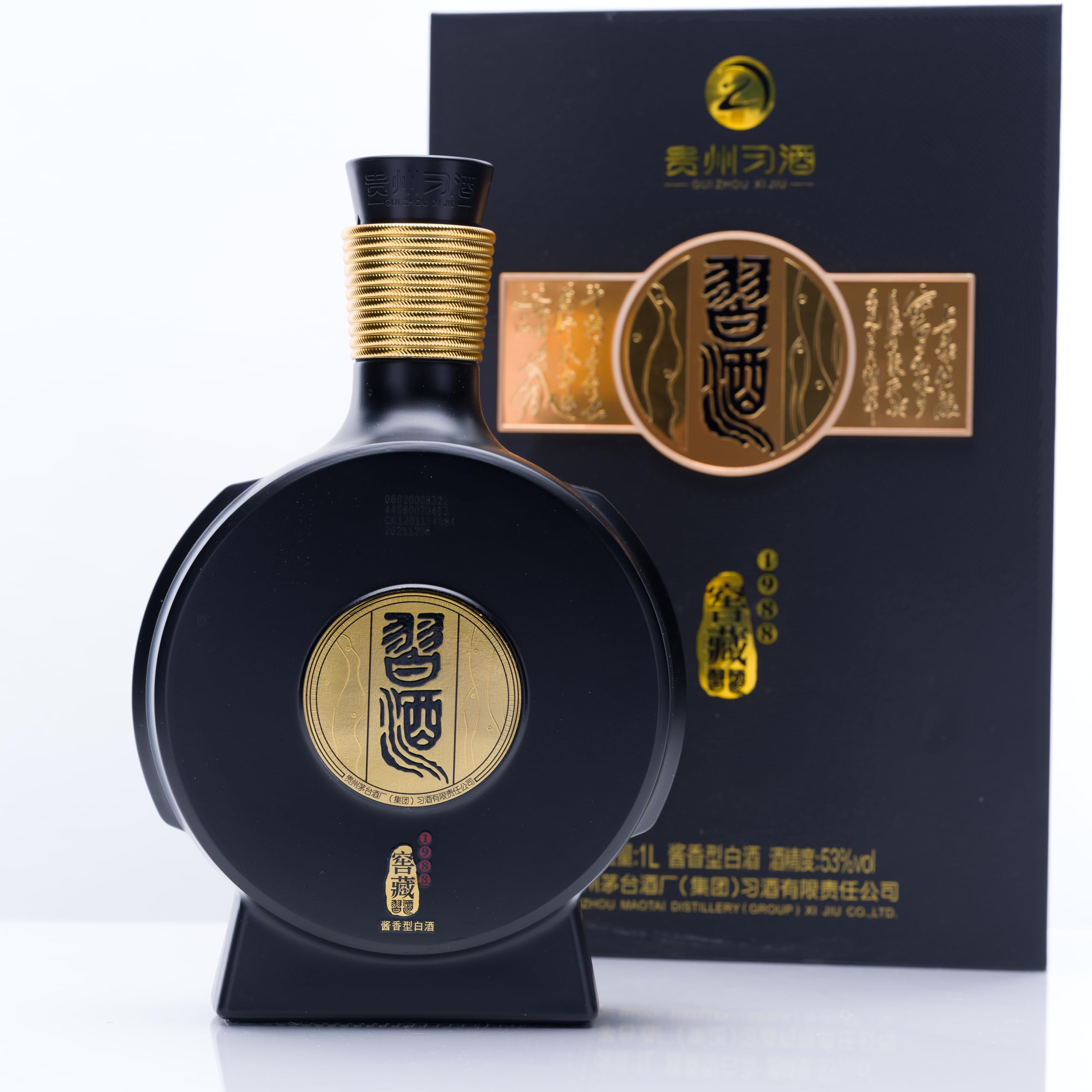 Amazon.co.jp: 貴州習酒 1L アルコール53度 箱付 中国白酒 醤香型 正規