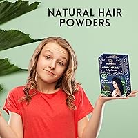 Vista 7 de ANCIENT VEDA - Polvos naturales para el cabello, sin OMG y sin gluten, tratamiento orgánico para el crecimiento del cabello 100% antioxidantes