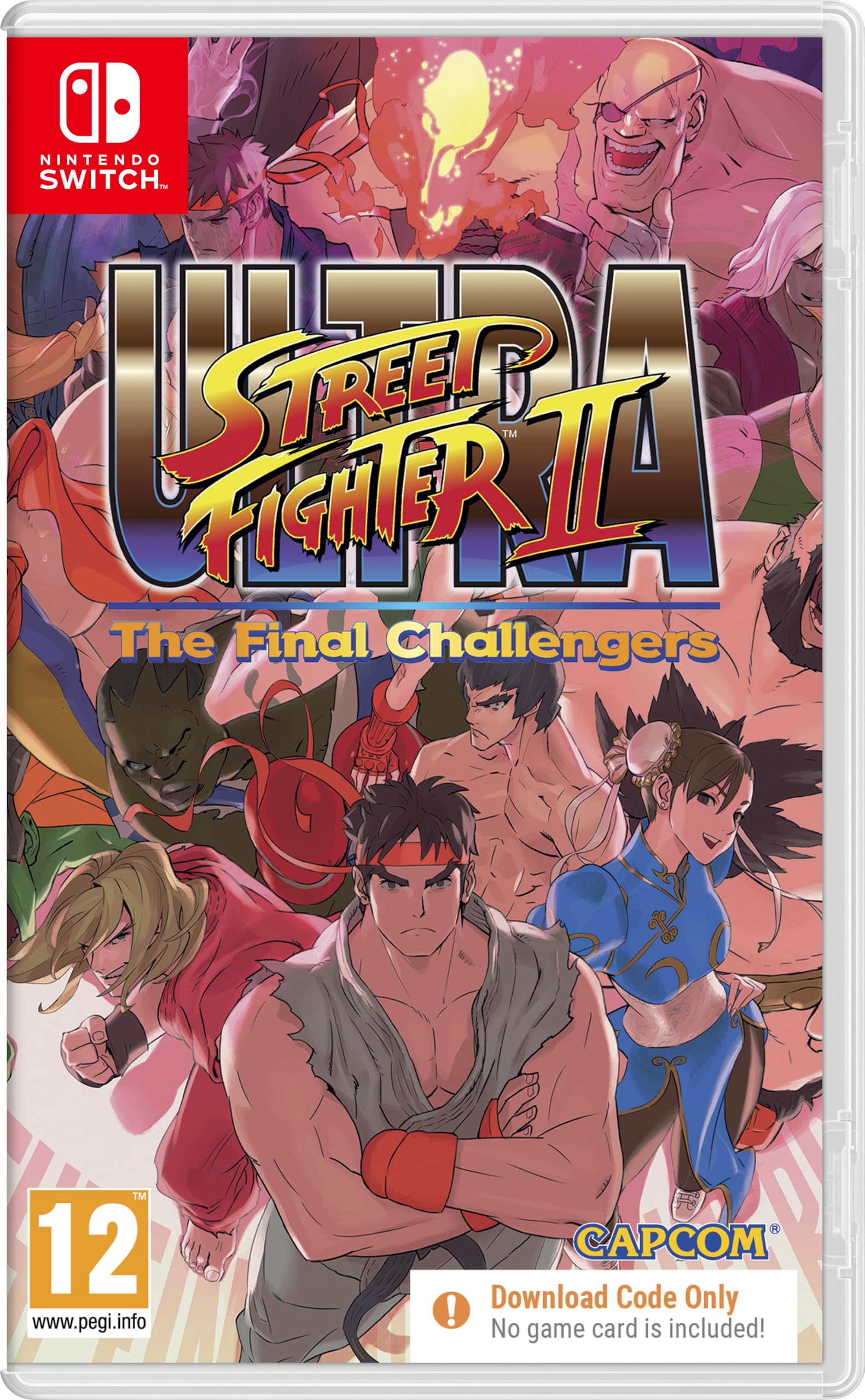 Ultra Street Fighter Ii: The Final Challengers [Code In A Box] (Switch) New Capcom 5055060906606
