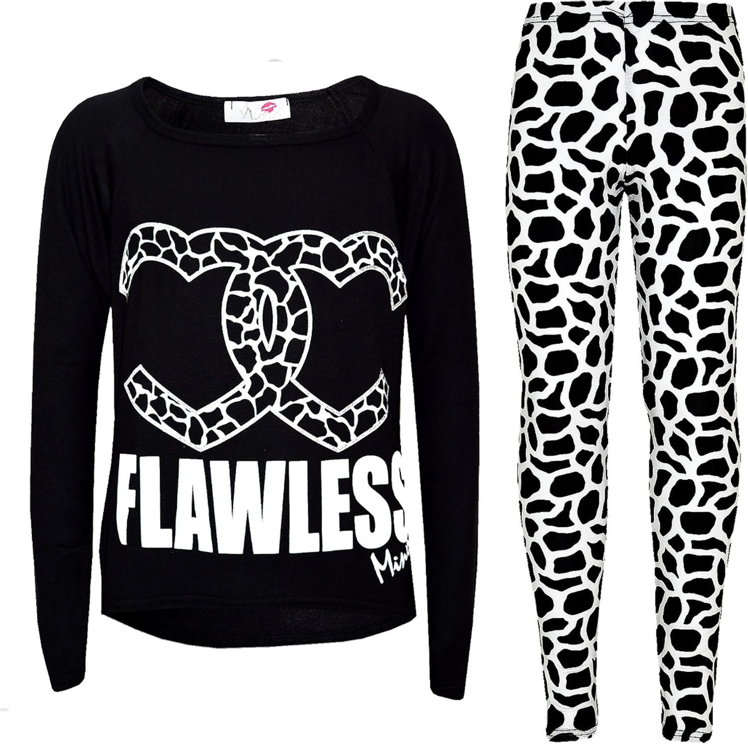 A2Z 4 Kids Girls Flawless Trendy Top look Leopard Leggings Casual Trendy For School Play Everyday Wear Comfy Kids Age 7-13