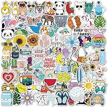 100 x Aesthetic Stickers for Laptops for PC, Skateboard, Guitar, Water Bottle, Bike, Helmet etc